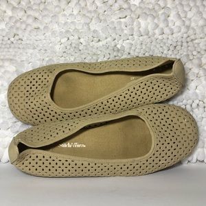 A2 Aerosoles StitchNturn tan soft & comfy flats 6